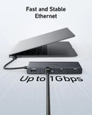 أنكر 552 موزع USB-C 9 في 1 4K HDMI، A8373H11 - أسود 