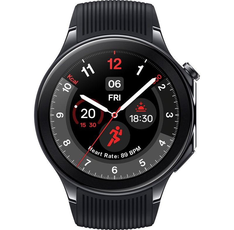 Oneplus Watch 2, Bluetooth calling, GPS, NFC - Black Steel