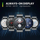 Amazfit Pop 3R Smart Watch With 1.43" 3.6 Cm AMOLED Display, BT Calling and AI Voice Assistance (Limited Classic Edition) - Metallic Silver