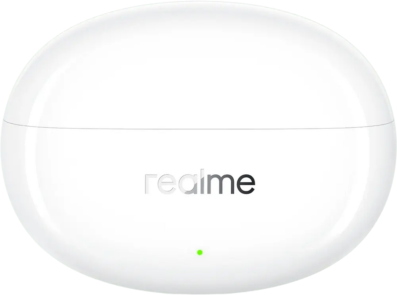 Realme Buds Air 5 with 50dB ANC, 12.4mm Dynamic Bass Driver and Upto 38 Hours Play back -  White