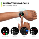 Amazfit Pop 3R Smart Watch With 1.43" 3.6 Cm AMOLED Display, BT Calling and AI Voice Assistance (Limited Classic Edition) - Metallic Silver