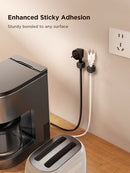 منظم الكابلات المغناطيسي Joyroom JR-ZS368، مشبك مغناطيسي، سهل الاستخدام، سهل الإخفاء - أسود 