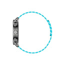 ساعة Kieslect الذكية للاتصال Kr2 Ltd، وضع رياضي +100، 21 لغة، شاشة عرض دائمة - أسود/أزرق 