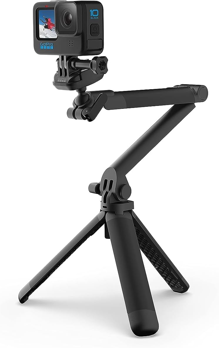 GoPro 3-Way 2.0 - Lightweight Tripod / Camera Grip / Arm - Black