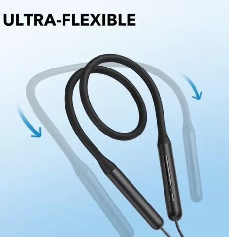 Anker Soundcore Life U2i Wireless Neckband Earphones, IPX5 Water Resistant, Bluetooth 5.0, Fast Charging - A3213H12 - Black