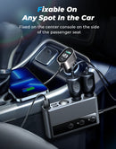 Joyroom 9 in 1 car charger 154W 5x USB-A / USB-C / 3x cigarette lighter socket PD QC PPS - JR-CL06 - Black