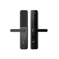 Lezn Smart Lock K1 With Fingerprint and Password, Anti-Theft Alarm - Shiny Black