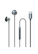 سماعة ريتشي ستيريو عالية الجودة سلكية بمنفذ USB-C - REP-L26 - أسود 