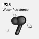 Realme Buds T110 TWS Earbuds with AI Noise Cancellation,IPX5 Water Resistant,38 Hours Playback - Black
