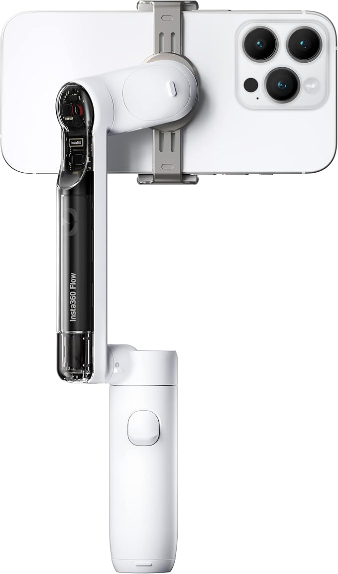 Insta360 Flow AI-Powered Smart Phone Stabilizer - Summit White