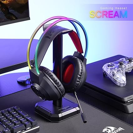 Redragon SCREAM H231 Wired Gaming Headset - Black