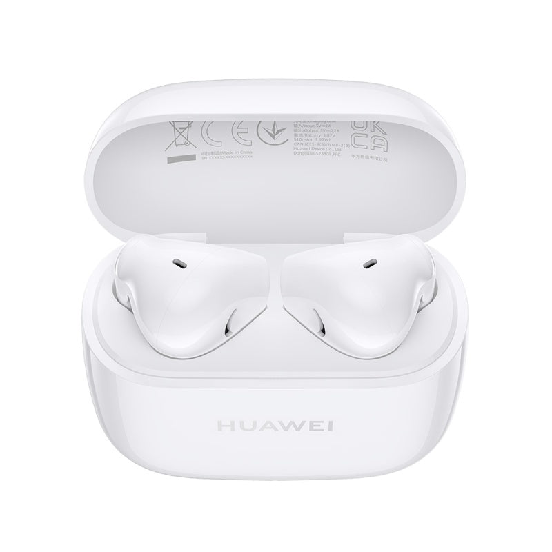 HUAWEI Freebuds SE 2 In-Ear Earphones, Noise Cancelling, Water Resistant, 40-Hour Battery Life - Ceramic White