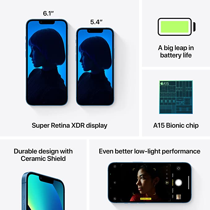 Apple iPhone 13, 128GB - Blue - MoreShopping - Apple Mobile - Apple