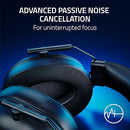 Razer Black Shark V2 X Gaming Headset Advanced Passive Noise Cancellation - Black