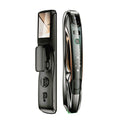 باب ذكي جديد من Lezn Lock Electricity i11 Cat Eye - أسود 