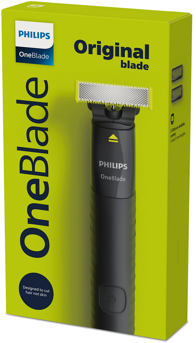 Philips OneBlade Face Wet and dry QP1424/10 - Black