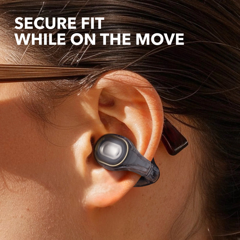 Soundcore C30i | Open-Ear Clip Earbuds with Secure Fit, IPX4, Up to 30 hours Playtime  - Black