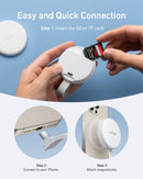 محول أنكر ماجو يو إس بي-سي 3 في 1، 10 جيجابت في الثانية، لأجهزة آيفون محمول وسهل الاتصال - A83D1HA1 - أسود