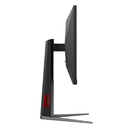 AOC 24G4H شاشة ألعاب سريعة بتقنية IPS، مقاس 23.8 بوصة، دقة FHD، معدل تحديث 200 هرتز، زمن استجابة 0.3 مللي ثانية، منفذ DisplayPort ومنفذ HDMI - أسود/أحم