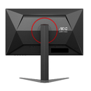 AOC 24G4H شاشة ألعاب سريعة بتقنية IPS، مقاس 23.8 بوصة، دقة FHD، معدل تحديث 200 هرتز، زمن استجابة 0.3 مللي ثانية، منفذ DisplayPort ومنفذ HDMI - أسود/أحم