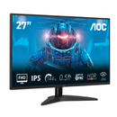 AOC 27B36X شاشة ألعاب مقاس 27 بوصة بتقنية IPS ومعدل تحديث 144 هرتز ودقة FHD وزمن استجابة 0.5 مللي ثانية بتقنية MPRT - أسود