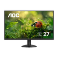 AOC 27B30H Monitor, 27 Inch FHD IPS LED, 100Hz - Black