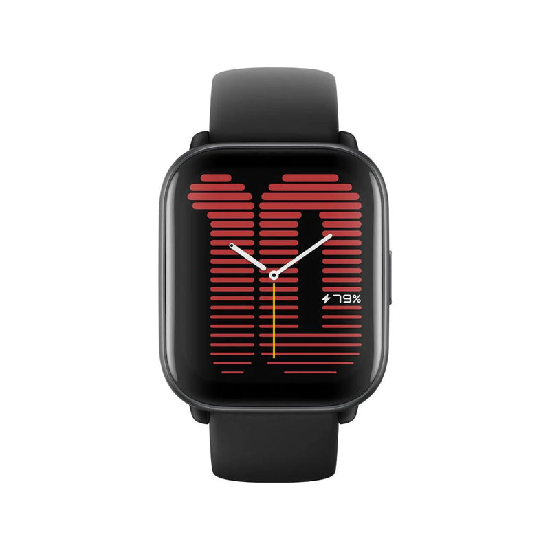 Amazfit Active Smart Watch, AMOLED, Up to 30 days Battery Life Black 