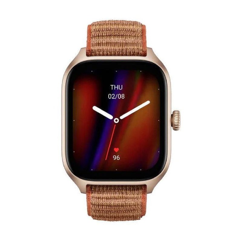Amazfit GTS 4 AMOLED, 1.75" inches, 8 days Battery Life, 154 Sports Modes, Alexa Built-in - Autumn Brown