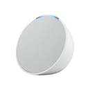 Amazon Echo Pop (1st Gen, 2023 Release) Full Sound Compact Smart Speaker With Alexa - Glacier White