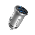 Anker 2 Port Power Drive Car Charger - Silver