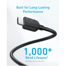 Anker HDMI Cable 8K,60Hz 6ft Ultra HD 4K,120Hz HDMI to HDMI - Black