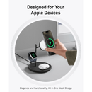 Anker MagGo Wireless Charging Station (3-in-1 Pad) With Charger and USB-C Cable