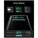  أنكر برايم باور بنك طاقة 12,000 مللي أمبير في الساعة (130 واط، منفذين، شاشة ذكية) - فضي