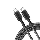 Anker 322 braided Usb-C To Usb-C Cable 0.9m, A81F5H11 - Black