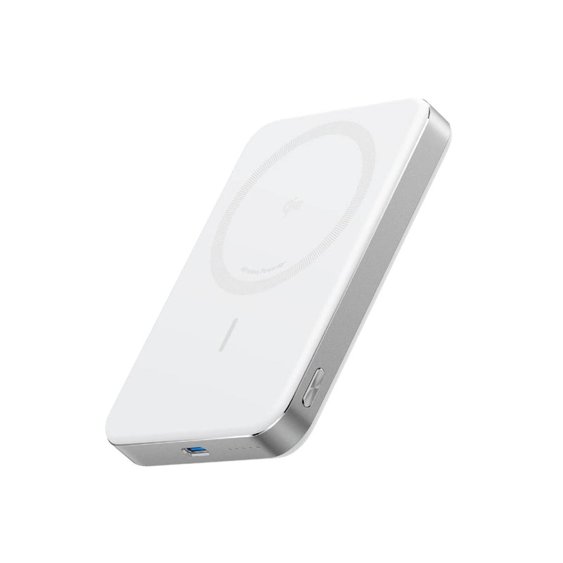 Anker MagGo Power Bank 10000mAh, 30W Slim - White