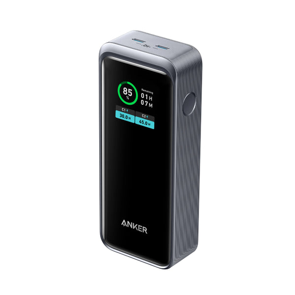 Anker Prime 12000mAh Power Bank 130W - A1335P11 - Silver/Black