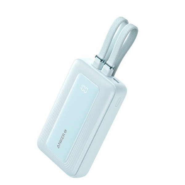 Anker Zolo Power Bank-10000mAh -1USB-C Port -1USB-A Port - Blue