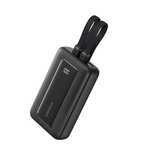 Anker Zolo Power Bank-10000mAh -1USB-C Port -1USB-A Port - Black