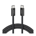 Anker Zolo USB C to USB C, 240W Braided Fast Charging Cable - Black