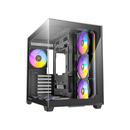 أنتيك C5 ARGB مراوح ARGB PWM 7 مقاس 120 مم متضمنة، حتى 10 مراوح في وقت واحد - أسود