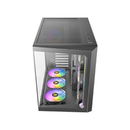 أنتيك C5 ARGB مراوح ARGB PWM 7 مقاس 120 مم متضمنة، حتى 10 مراوح في وقت واحد - أسود