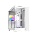 Antec C8 ARGB, 2x TQR 160mm & 1x TQ 140mm ARGB PWM Fans Included, Dual-Chamber Layout - White