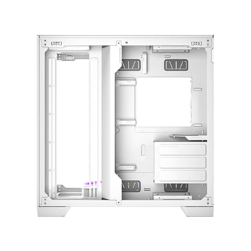 Antec C8 ARGB, 2x TQR 160mm & 1x TQ 140mm ARGB PWM Fans Included, Dual-Chamber Layout - White