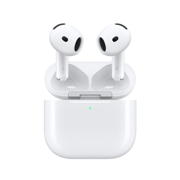 Apple AirPods 4 with Active Noise Cancellation, Up to 30 hours of listening time with the case - White