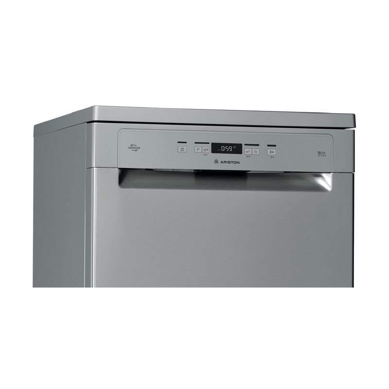 أريستون غسالة أطباق LFC 3O33 WLT X، 14 فردًا - فضي (شحن مجاني)