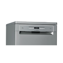 أريستون غسالة أطباق LFO 3P31 WL X، 15 فردًا - فضي (شحن مجاني)