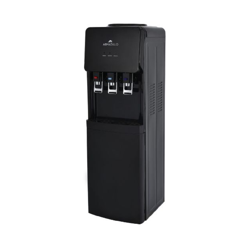 Armadillo Water Dispenser 3-Tap With Energy Saving Container - Black 2