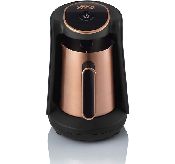 Arzum Okka Minio Pro - OK0010 - Turkish Coffee Machine | 4-Cup Capacity | 480W Power | Anti-Overflow System - Bakir - Copper