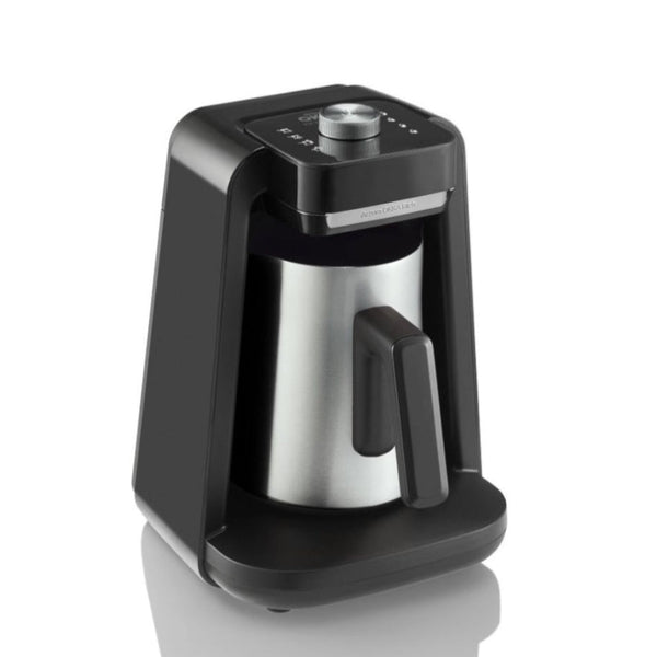 Arzum OKKA Rich Pro OK0026 Turkish Coffee Machine | 700W Power | Chrome Finish | Barista-Level Foam | Automatic Brewing System