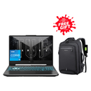 Asus TUF DASH F15 FX506H, Intel Core i5-11400H, 8GB RAM, 512GB SSD, RTX 2050, 15.6 FHD - Black + Meinaili backpack, Laptop Gift🎁